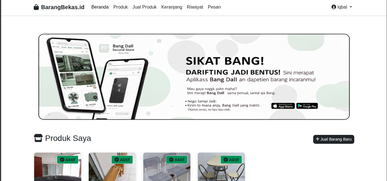 Login Customer Home